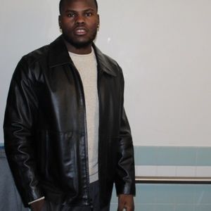 Perry Ellis Leather Jacket